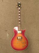 A NERVADA CHERRY SUN BURST GUITAR A/F