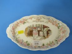 A ROYAL DOULTON BRAMBLY HEDGE 'POPPY BEDROOM' TRAY