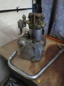 A BRADSMAN VINTAGE MOTOR CYCLE ENGINE