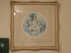 GORDON KING - A SIGNED LIMITED EDITION ARTIST PROOF PRINT - No 229 / 750 'LACE', 32 x 32 cm