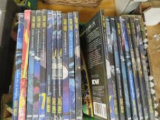 TWENTY DIFFERENT STAR TREK HARDBACK BOOKS THE GRAPHIC NOVEL COLLECTION, MOST STILL FACTORY SEALED