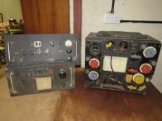 THREE POST WAR MILITARY RADIO TRANSMITTERS