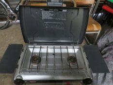 A COLMAN FOLD AWAY CAMPING STOVE