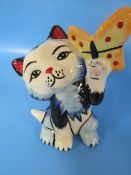 A LORNA BAILEY BUTTERFLY CAT