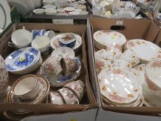 TWO TRAYS OF ASSORTED CERAMICS