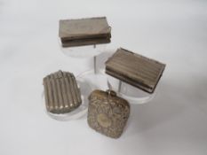 FOUR ASSORTED VESTA CASES