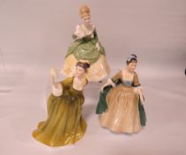 THREE ROYAL DOULTON FIGURINES TO INCLUDE 