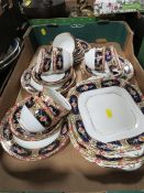 LAWLEYS NORFOLK POTTERY STOKE TEA WEAR INCLUDING EIGHT TRIOS