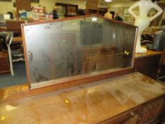 AN OAK GOTHIC DRESSING TABLE