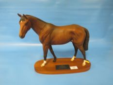 A BESWICK TROY CONNOISSEUR MODEL HORSE
