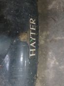 A HAYTER PETROL MOWER