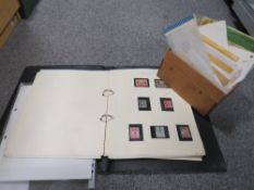 A COLLECTION OF BRITISH AND WORLD STAMPS, loose and in an album, includes a nice selection of