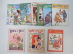 LARGE FORMAT VINTAGE CHILDREN'S BOOKS - 'Lots of Fun' by Beatrice Mallet, 'The Lovely Picture