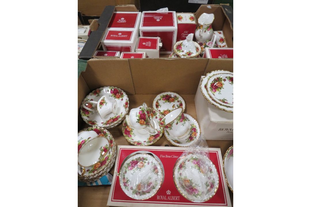 TWO BOXES OF ROYAL ALBERT - Image 1 of 6