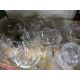THREE TRAYS OF CLEAR PRESSED GLASS - Image 4 of 4