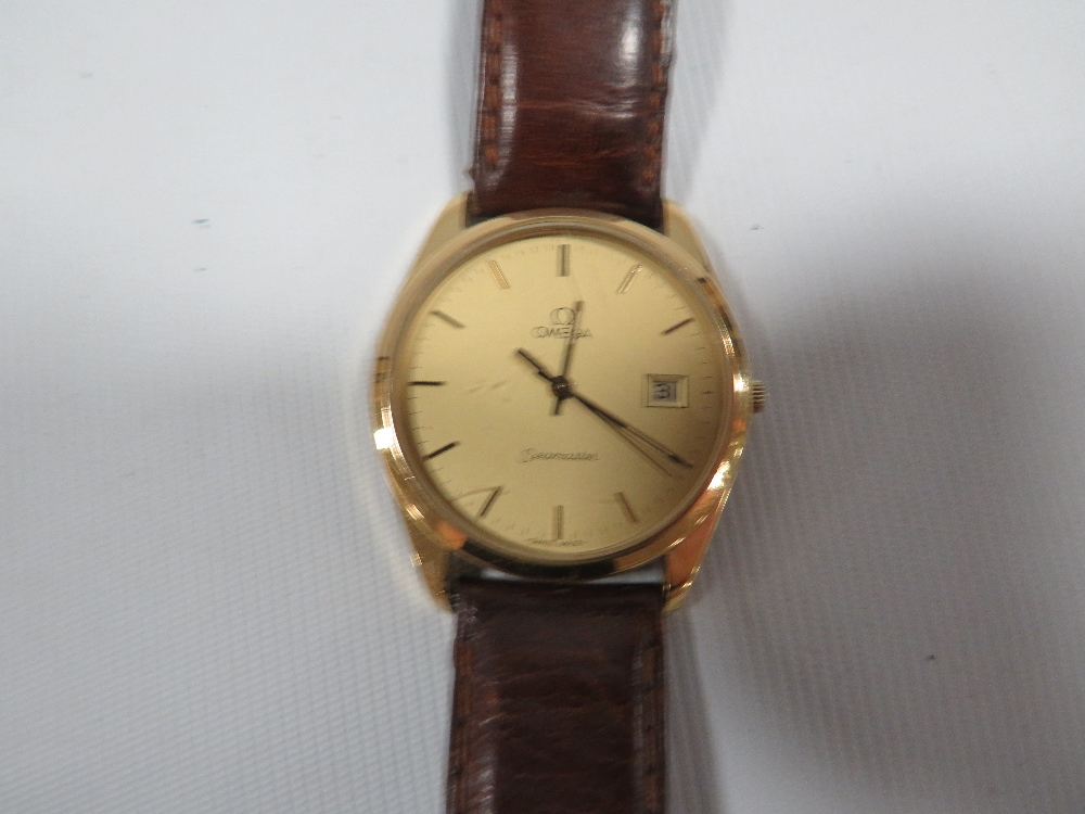 A GENTLEMANS OMEGA SEAMASTER WRIST WATCH - Image 2 of 3
