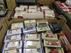 TWO TRAYS OF MATCHBOX AND DIE CAST CARS ETC