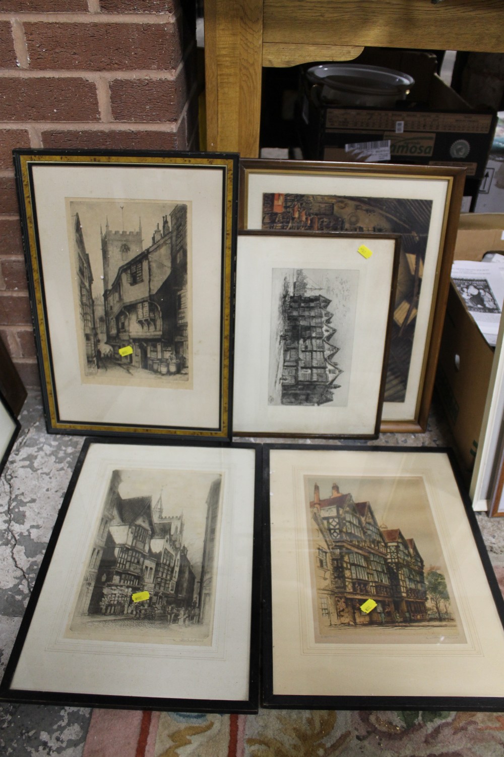 A COLLECTION OF ASSORTED PICTURES, PRINTS AND ENGRAVINGS ETC - Image 2 of 2