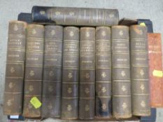 A COLLECTION OF PEOPLE'S EDITION CHARLES DICKENS NOVELS