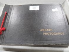 ARDATH PHOTOCARDS IN AN ALBUM, INCLUDING 110 OF MIDLANDS FOOTBALL TEAMS, INCLUDING WALSALL.