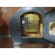 THREE VINTAGE MANTLE CLOCKS ONE IN FORM OF A LONG CASED CLOCK A/F - Image 3 of 5