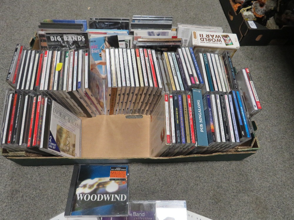A TRAY OF ASSORTED CDS (CONTENTS NOT CHECKED) - Image 3 of 3