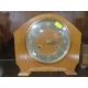 THREE VINTAGE MANTLE CLOCKS ONE IN FORM OF A LONG CASED CLOCK A/F - Image 2 of 5