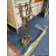 A VINTAGE BRASS FENDER WITH COMPANION SET - Image 3 of 3