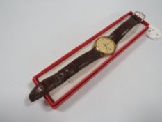 A GENTLEMANS OMEGA SEAMASTER WRIST WATCH