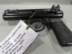 A WEBLEY JUNIOR MK11 .177 CAL 6 