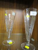 PAIR OF LARGE WATERFORD JASPER CONRAN GLASSES