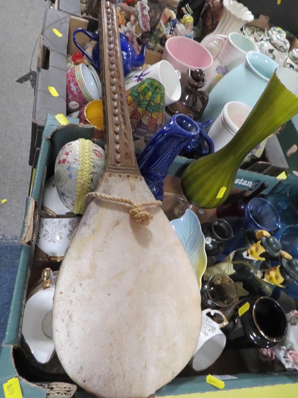 FOUR TRAYS OF ASSORTED CERAMICS ETC TO INCLUDE COALPORT - Image 7 of 9