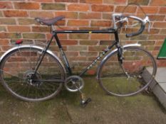 A RETRO PEUGEOT 5 GEAR RACING BIKE