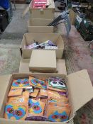 FOUR BOXES OF MIXED NEW OLD STOCK ITEMS