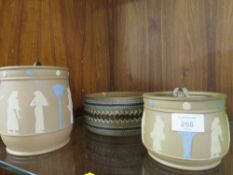 THREE DOULTON LAMBETH ITEMS