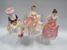 THREE ROYAL DOULTON FIGURINES