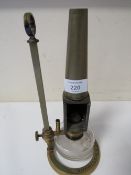 A UNUSUAL PARAFFIN LAMP