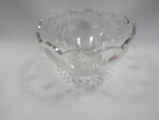 A BOXED STUART CRYSTAL BOWL 