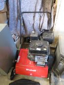 AN EINHELL PETROL SCARIFIER