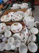 THREE TRAYS OF ROYAL WORCESTER EVESHAM