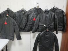 SEVEN LEATHER MOTORBIKE STYLE JACKETS