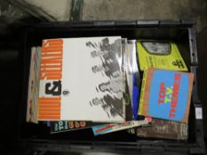 A SELECTION OF LP RECORDS AND 7