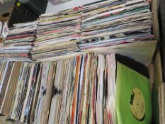 CIRCA FOUR HUNDRED SINGLES RECORDS MAINLY FROM THE 60'S 70'S 80'S AND 90'S