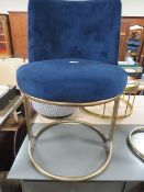 A MODERN WEST ELM CHAIR