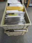 TWO TRAYS OF FOOTBALL PROGRAMMES AND MEMORABILIA FOR WOLVERHAMPTON WANDERS, TO INCLUDE MANY MODERN