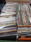 CIRCA FOUR HUNDRED SINGLES RECORDS MAINLY FROM THE 60'S 70'S 80'S AND 90'S