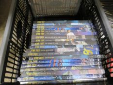 A TRAY CONTAINING TWENTY STAR TREK GRAPHIC NOVEL COLLECTION BOOKS, STILL FACTORY WRAPPED