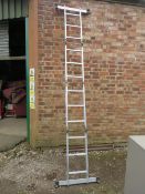 A FOLDING MULTI-FUNCTIONAL ALUMINIUM LADDER