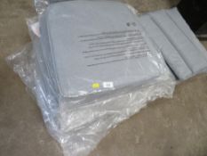 A SELECTION OF NEW GARDEN FURNITURE SEAT PADS / CUSHIONS