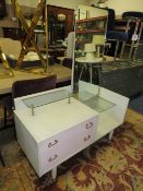 A MID CENTURY G PLAN 'E GOMME' DRESSING TABLE